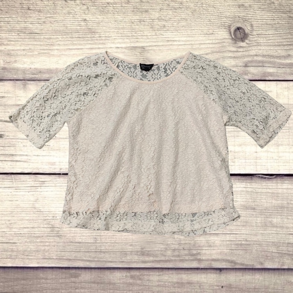 Topshop Crop Top- Size Medium